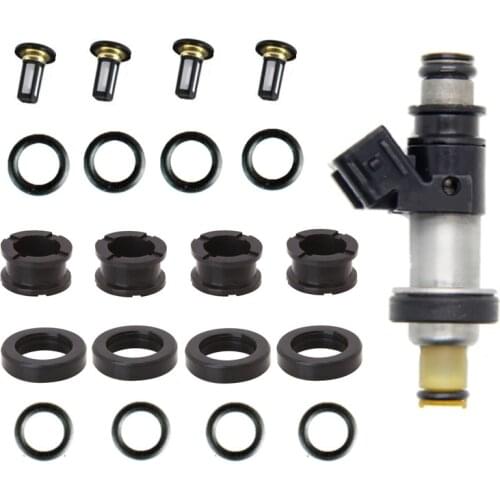 4sets wholesale fuel injector repair kit & service kit for honda odyssey 1998