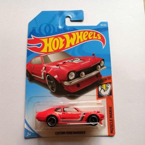 2020-142 Hot Wheels car 1/64 CUSTOM FORD MAVERICK Collection Metal Die-cast Simulation Model Cars Toys