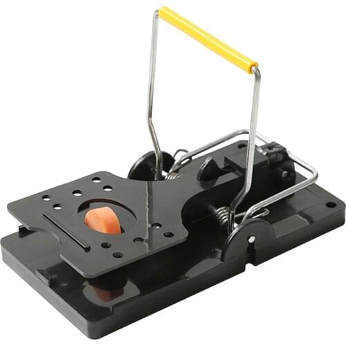 Reusable Rat Catching Mousetrap ABS Mice Mouse Traps Mousetraps Bait Snap Spring Rodent Catcher Kitchen Garden Pest Control