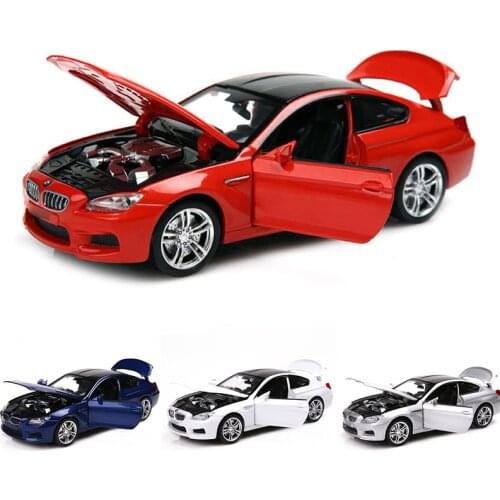 1:32 for M6 Coupe Alloy Car Model Super Sport Racing Offroad Diecast Car Model Collection Gift Toys for Children V057