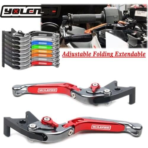 Motorcycle Folding Extendable Adjustable Brake Clutch Levers For SUZUKI GSX650F GSX 650F 2008-2015