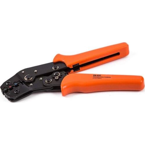 Crimping Pliers, Crimping Tool for Heat Shrink Connectors, Ratcheting Wire Terminal High Precision Wire Crimper, Tool for Insula