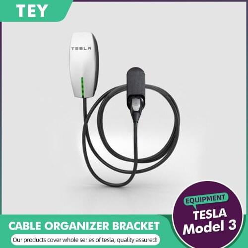 TEY Tesla Charging Cable Organizer Car Wall Connector Charger Bracket Compatible Tesla Model S and Model X and Model 3/Model Y
