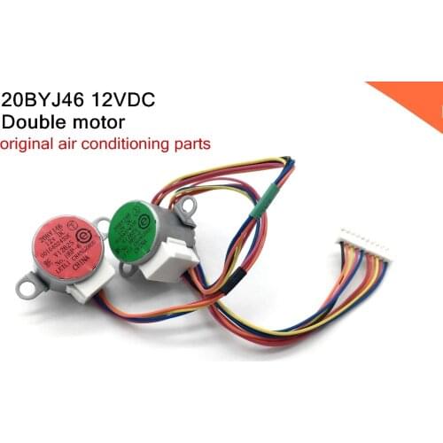 20BYJ46 12VDC original Air conditioning parts Double Synchronous wind motor Up and down swing flap Step motor