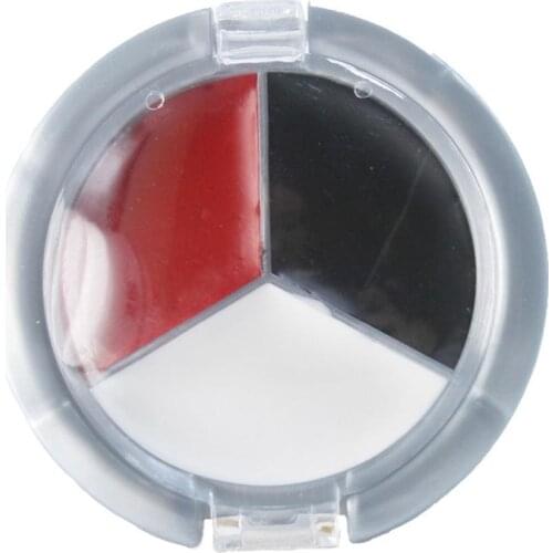 12g Professional Face Body Paint Oil Painting Pigments Art Make Up Halloween Party Face Makeup Paint Pigment Set Red/Black/White