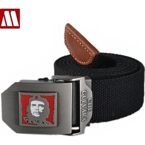 2021 Hot sale thicken belts for men 140cm canvas belt Che Guevara military belt Army tactical belt men strap cintos free ship