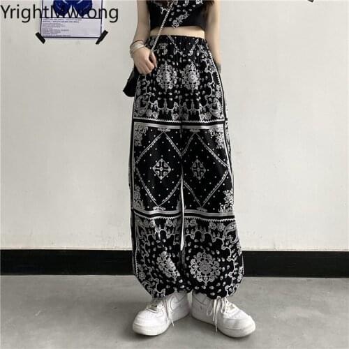 Женские брюки с высокой талией Rockulzzang China At AliExpress