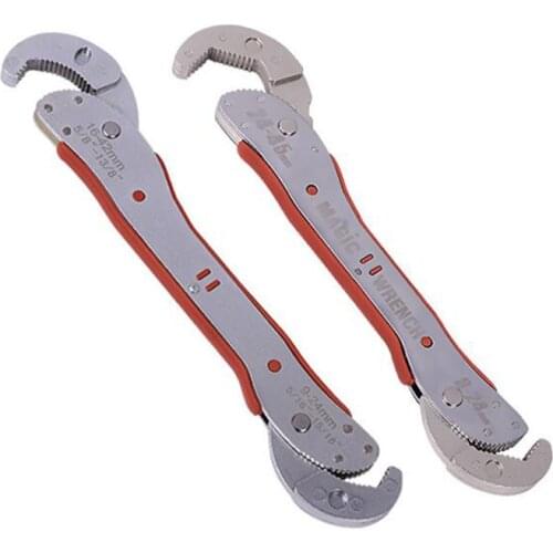 Adjustable Magic Wrench Multi-function Purpose Spanner Tools 9-45mm Universal Wrench Pipe Home Hand Tool Quick Snap Grip