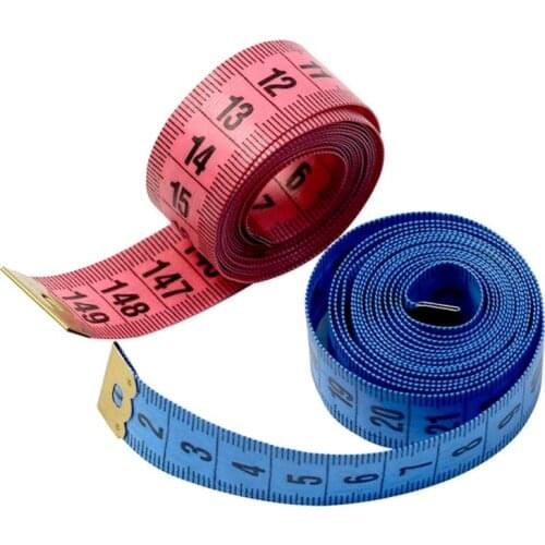 4pcs 150cm Body Measuring Ruler Sewing Tailor Tape Measure Soft Flat Ruler Centimeter Meter Sewing Measuring Tape