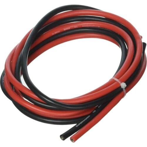 10 Gauge Silicone Wire 10 Feet - 10 AWG Silicone Wire - Flexible Silicone Wire