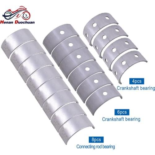 STD 0.25 0.5 Con Rod Connecting Rod & Crankshaft Main Bearing Kit for Kawasaki ZX-6R ZX6R ZX-6 2007-2012 ZX-636 ZX636 2013-2018