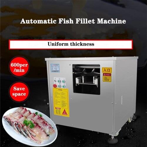 XZ-280AS Electric Fish Cutter 220V Large Mincer Chopped Cut Fish Fillets Slice Feed Machine Breeding Plant Restaurant Commercia