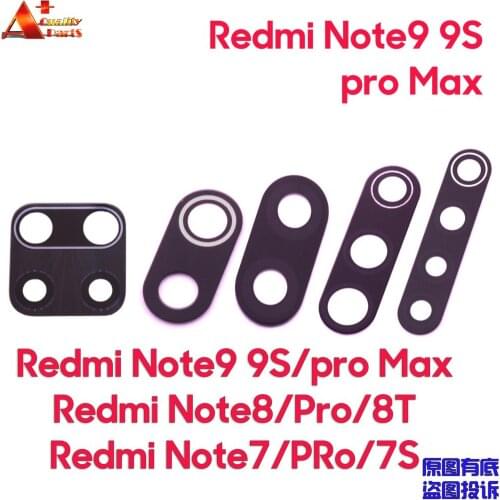 Back camera glass lens replacement Glue For Xiaomi Redmi Note 8 9 9S pro max Redim 9 9A 9C 9i Poco M2 Pro C3