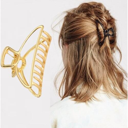 New Fashion Women Hair Claws Hair Crab Clamp Hairgrip Plastic Hair Clip Claw Hairdressing Tool Hair Accessories for Women
