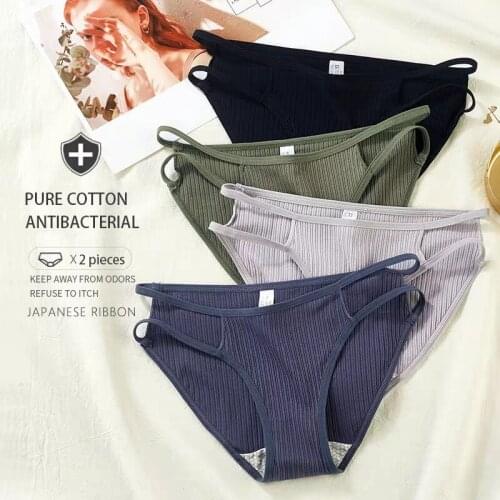 Cotton Panties Woman Sexy Lingerie Cut Out Kawaii Female Intimates Accessories Beautiful Underwear For Women Free Shipping