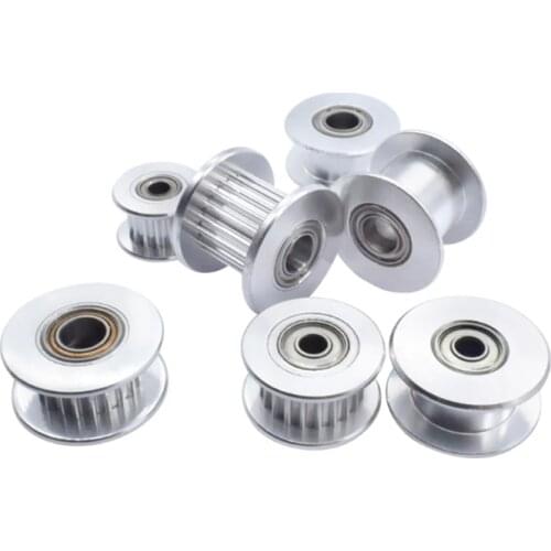 1 Pc Durable 16T/20T GT2 Aluminum Timing Pulley With/Without Tooth For DIY 3D Printer
