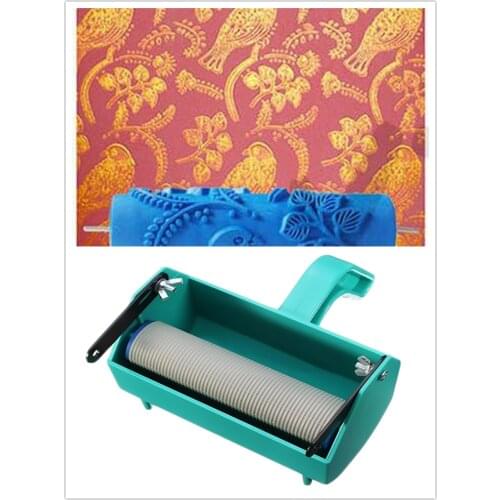 7 Inch Single Color Decoration Paint Painting Machine for Wall Roller Brush Tool Home Painting Tools Chalk Paint Brushes 343C