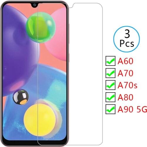 Case for samsung a70s a70 a80 a60 a90 5g cover screen protector tempered glass on galaxy a 60 70 s 80 90 protective phone coque