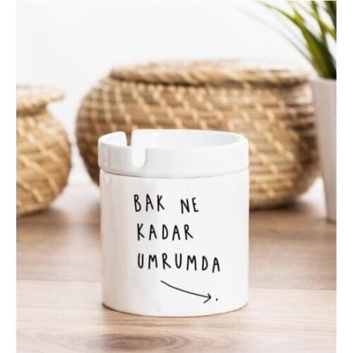 DAVİD BLACK Ceramic Ashtrays