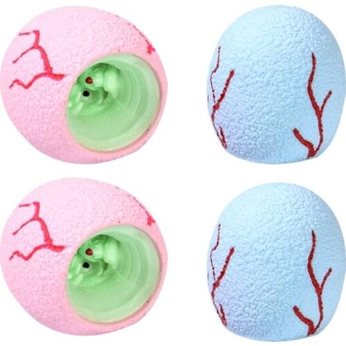 J60B 4Pcs Dinosaur Cup Portable Sensory Soft Toy Anti Stress Anxiety Infinite Ball