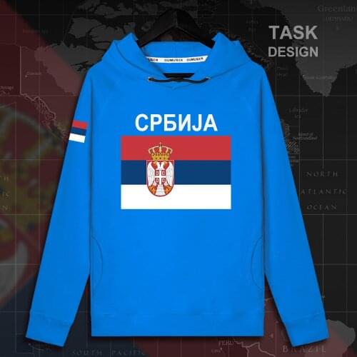 Serbia Serbian Serbs SRB Srbija mens hoodie pullovers hoodies men sweatshirt streetwear clothing hip hop tracksuit nation new 02