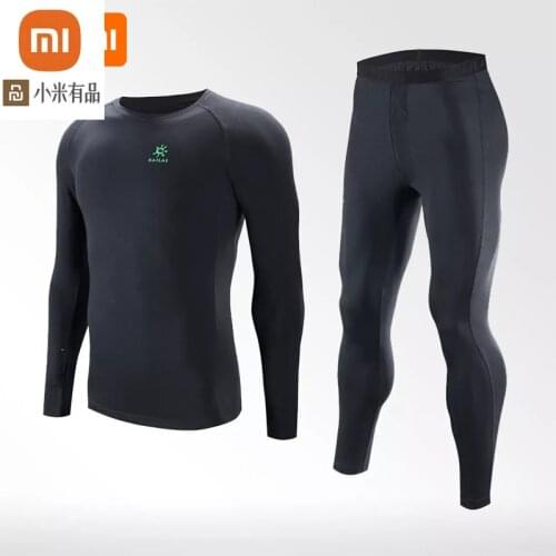 Youpin thin functional underwear mens and womens wicking and quick-drying thermal underwear winter autumn clothes long pants