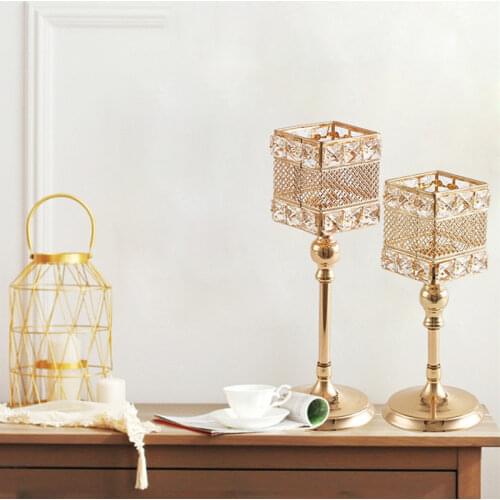 Vidisan Decorative Metal Candlesticks