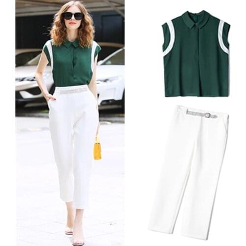 YIDILAMA Women's Trouser Suits Two