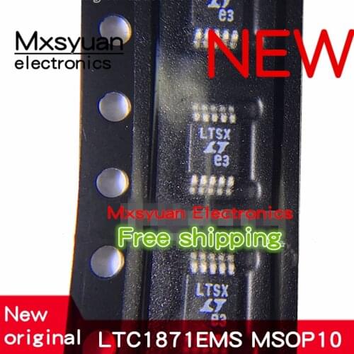 10PCS Free shipping LTC1871 LTC1871EMS LTSX MSOP10 New spot