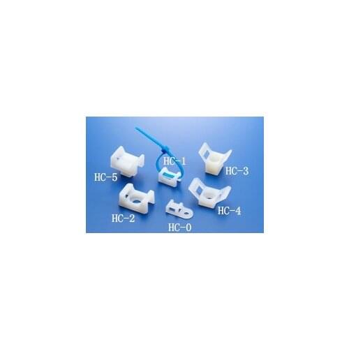 100pcs 21.5x16x10mm 21.5*16*10 HC-5 White 4.5mm Screw Hole Nylon Saddle Type Fixed Seat Basement Holder Cable Tie Mount Base