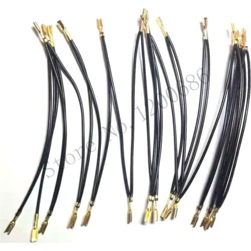 20AWG 12cm apart 2.8MM 30 Daisy Chained 110 Quick Connectors Wire harness New Arcade Push Button Micro Switch Ground wire
