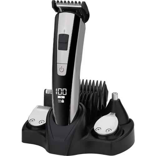 5 in 1 Mans Grooming Kit Hair Clippers Beard Trimmer Kit Body Groomer Kit of Mustache Trimmer Nose trimmer