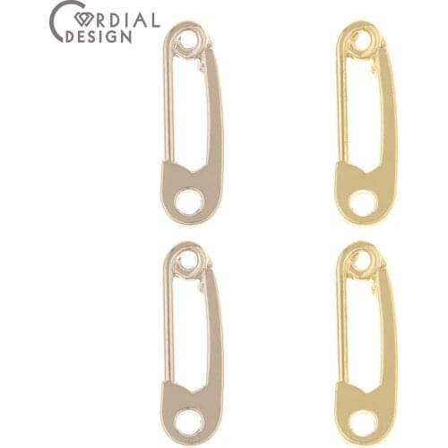 Cordial Design 100Pcs 7*22MM Jewelry Accessories/Connector/DIY Making/Pendants/Pin Shape/Hand Made/Jewelry Findings Components