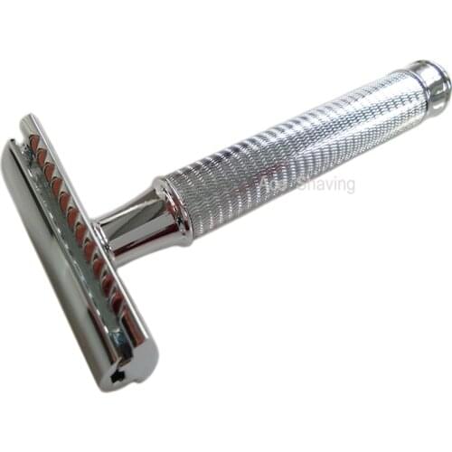 Double Edge Blade Safety Shaving Razor Copper Metal Handle Mens Beard Kits Barber Accessories Net Weight 104g