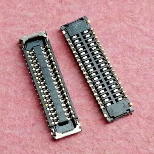 2Pcs LCD Screen Display Flex FPC Connector Plug For Huawei Honor 10Lite 30S Nova 7 Nova7 SE P40Lite 10 P40 Lite 5G Board 34 Pin