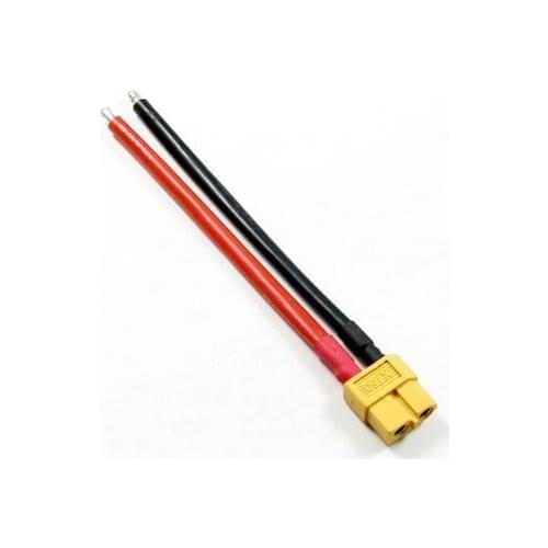 XT60 Connector Female W/Housing 10CM Wire 12AWG (5pcs)