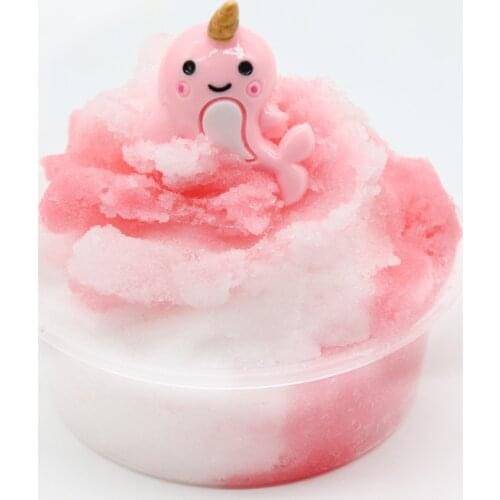 Toys for Children Foam Slime Clay Ball Supplie DIY Light Soft Charms Slime Fruit Kit Cloud Craft Antistress Kid for girl friend