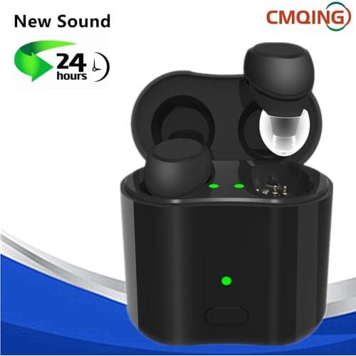 New Sound Rechargeable Hearing Aid Adjustable Intelligent 114dB Invisible 3Scene Modes Device For Elderly Audifonos Dropshipping