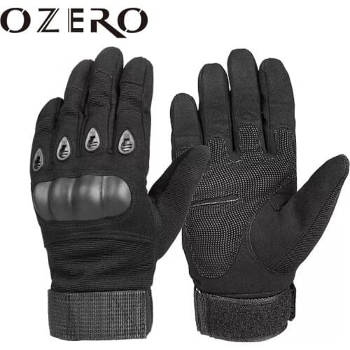 OZEROMotorcycle Gloves Super Fiber Reinforced Leather Motocross Motorbike Biker Racing Car Riding Mechanical Moto Gloves Men9023