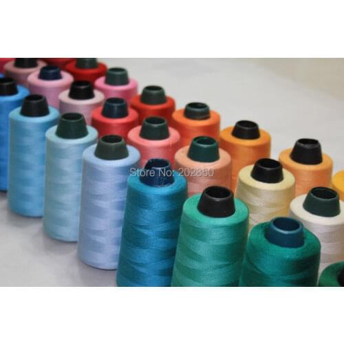 Sewing Machine Polyester Threads/Hand Sewing Thread,40S/2,3000Yards/Spool,90G,High Tenacity,70 Pcs/Lot,Mixed Colour,Good Quality