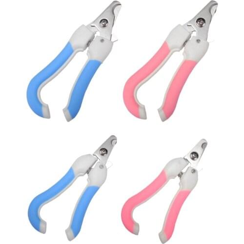 Professional Pet Nail Clippers Dogs Claws Scissor Stainless Steel Labor-Saving Nail Care Trimmer Cats Paw Grooming Beauty