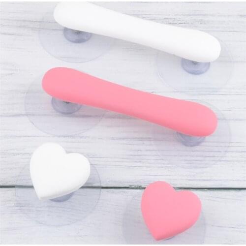 Glass doors and windows wardrobe handle nail-free adhesive strong self-adhesive suction cup drawer cabinet sliding door handle