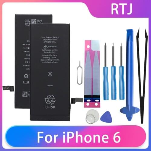 Runtianjin Replacement Cell Phone Batteries For iPhone 6 6G 1810mAh High Capacity Battery Free Tools AKKU