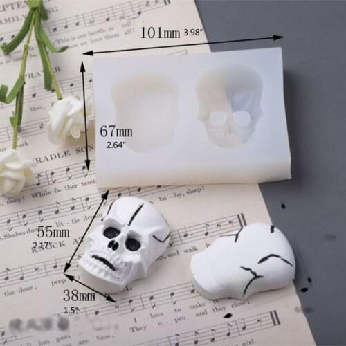 Silicone Casting Molds for DIY Personalized Handmade Soap Candle Molds Halloween for Daily Family Use DIY Casting Mold