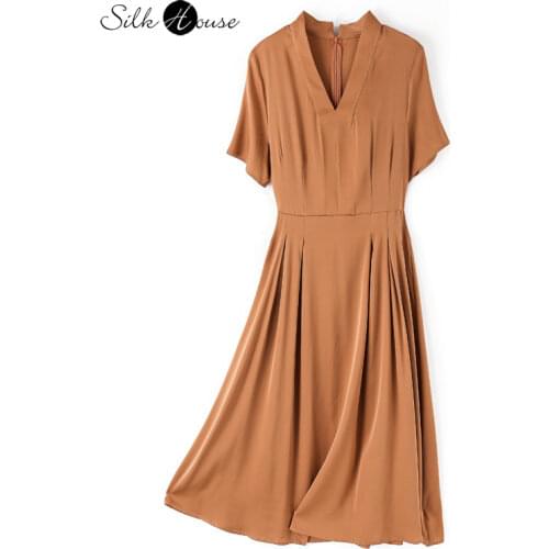 YANGCANSAOSI Solid Summer Dresses