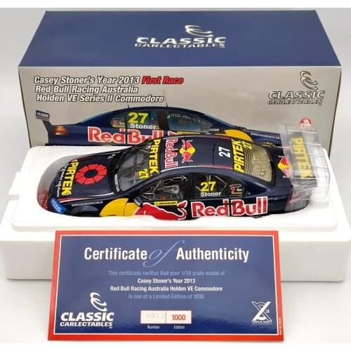 1:18 Classic For Casey Stoners 2013 First Holden VE Series II Commodore #27 18533 Diecast Models Limited Edition Collection