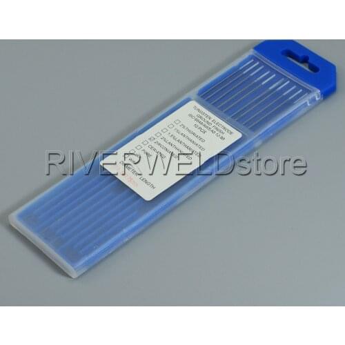 10pcs Tig Rod 0.8% Zirconiated Tungsten Wolfram Electrode WZ8 White 1.0 x 175mm For TIG Welding