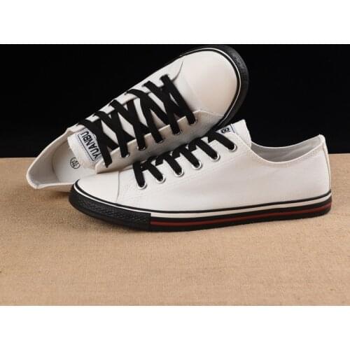 2021 New Fashion Casual Shoes for Men Lace Up Walking Shoes Boys Canvas Shoes Male Solid Color Flats Students Sneakershjn7