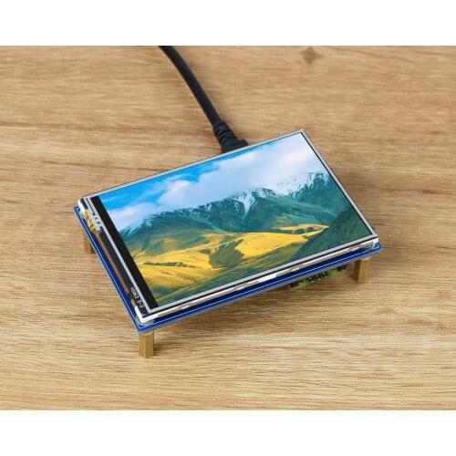 3.5 inch Touch LCD Display Screen Module HAT for RPI Raspberry Pi Pico Board ，65K Colorful , 480X320 , SPI Interface