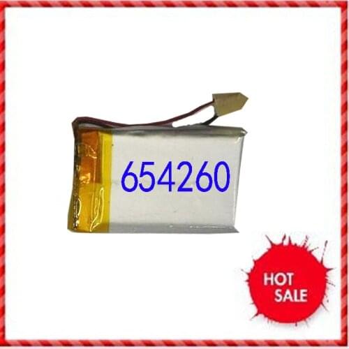 3.7V rechargeable battery 654260 MP4 batteries GPS navigator battery learning machine battery Rechargeable Li-ion Cell